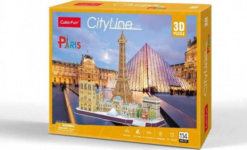 Puzzle 3D - City Line Paris