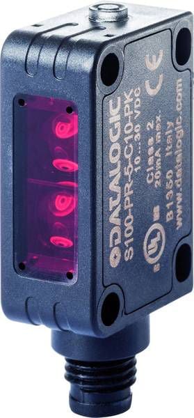 Senzor fotoelectric Datalogic 10-30V DC M8 4-pini activare PNP 0,1-0,5m S100-PR-5-C10-PK (950811210)