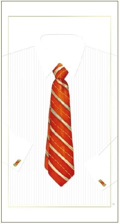DaVinci Pass 12x23 + plic Cravata rosie