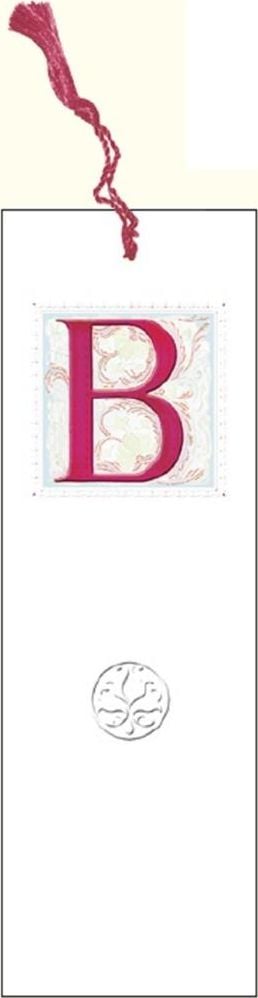 Semn de carte DaVinci cu anagrama litera B