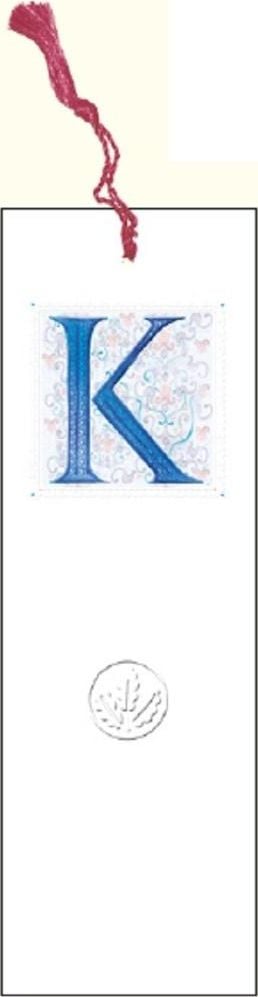 Semn de carte DaVinci cu anagrama litera K