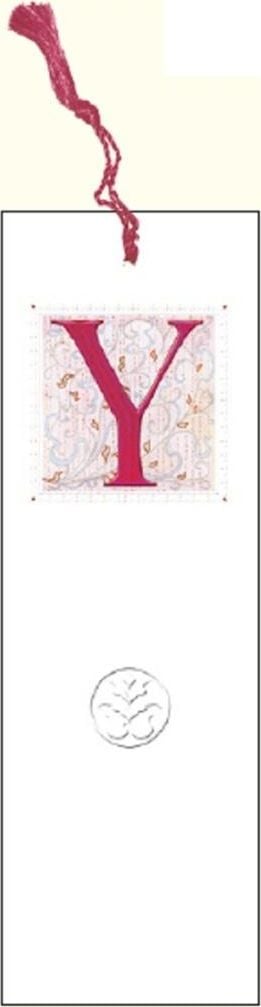 Semn de carte DaVinci cu anagrama litera Y