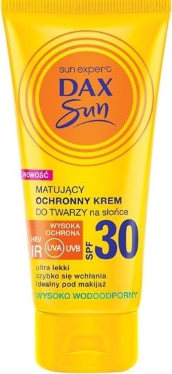 Crema de fata protectoare matifianta Dax Sun, SPF 30 ,50ml,protectie UVB + UVA
