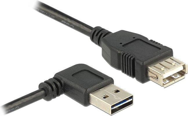 Deblocați cablu USB USB-A - USB-A 1 m Negru (83551)