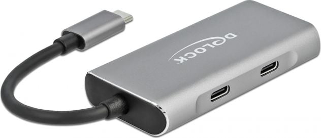 Deblocați HUB USB 2x USB-C + 2x USB-A 3.2 Gen2 (63260)