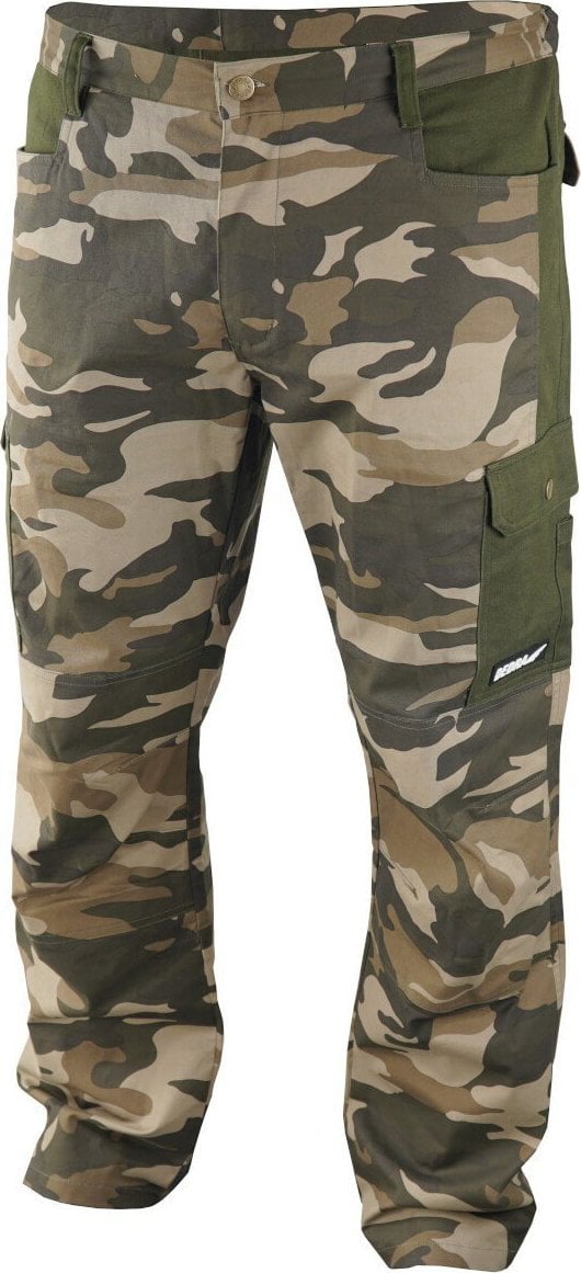 Pantaloni Dedra camo marimea LD, bumbac+elastan, 240g/m2