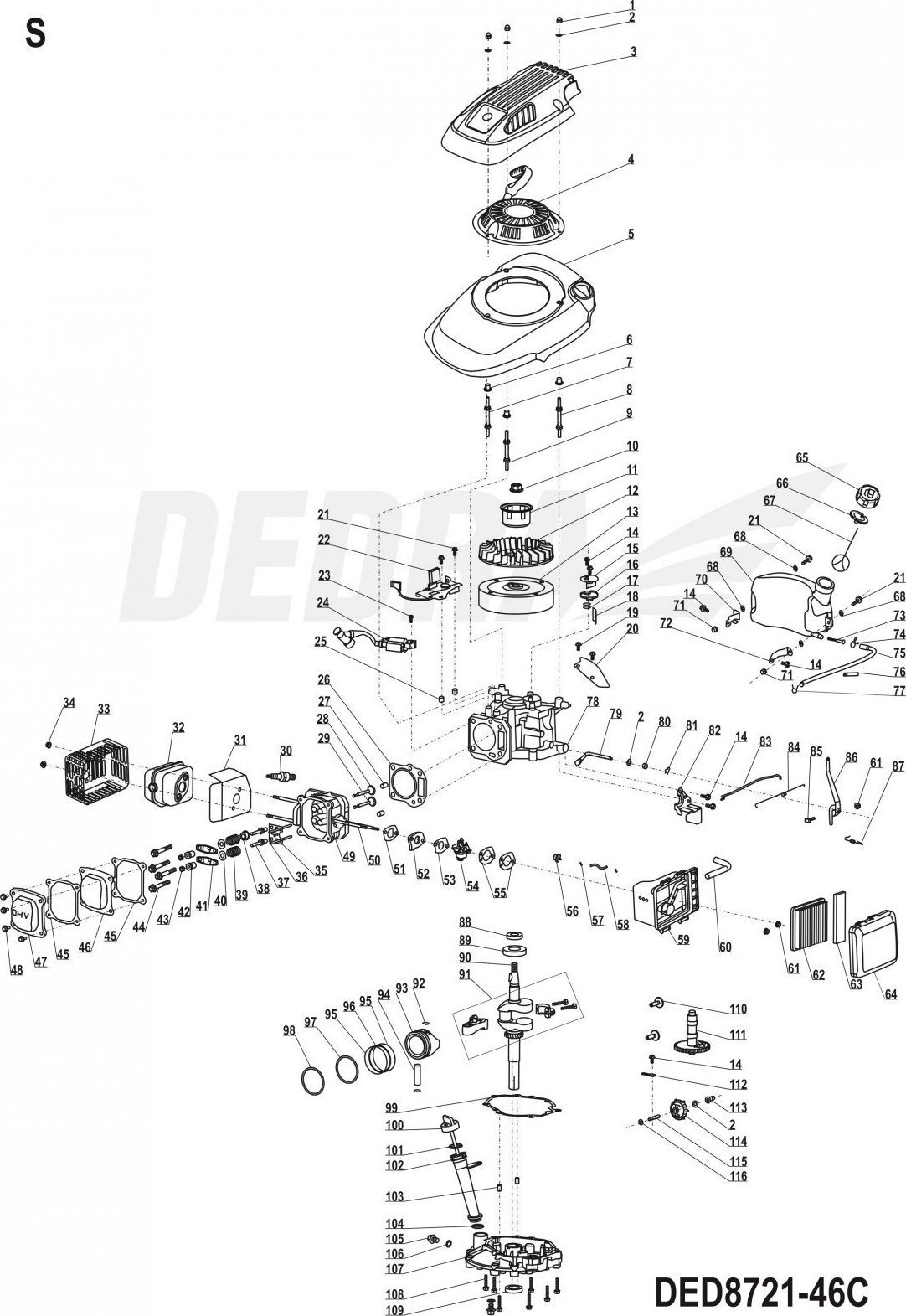 Dedra XDED8721-46C-B21-D12