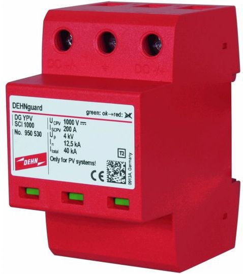 Supratensiune C Tip 2 PV 1000V 3P 12,5kA 4kV (950530)