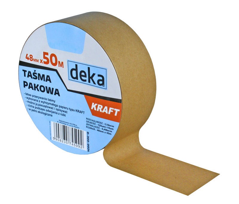 KRAFT hârtie de ambalaj bandă 48mm 50MB