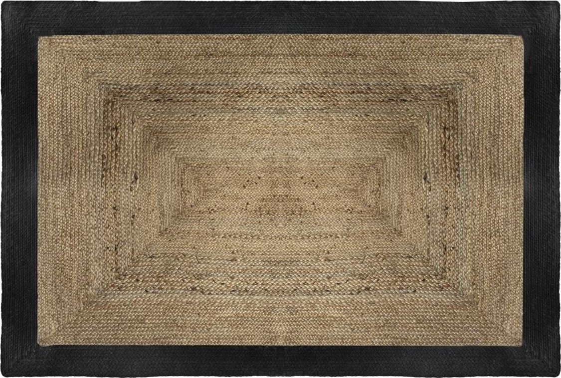 Dekoracja domu Prostokątny dywan jutowy 120x170 cm