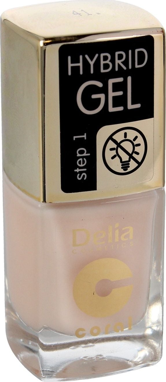 Delia Cosmetics Coral Hybrid Gel Nail Enamel No. 4111ml