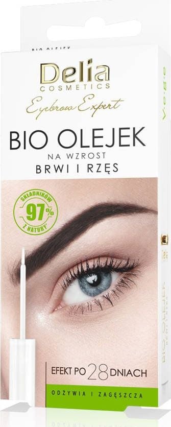 Delia Delia Cosmetics Eyebrow Expert Bio Ulei pentru cresterea sprancenelor si a genelor 1 buc
