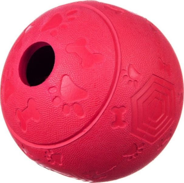 Delicatesele minge cu un labirint de 8 cm roșu