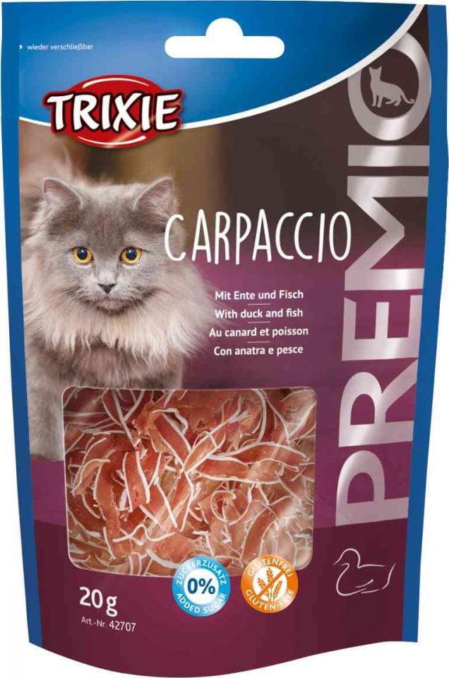 Delicatete PREMIO Carpaccio cu cod de rață și 20 g (TX-42707)