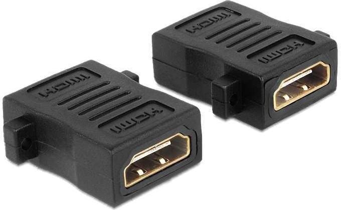 Delock Adaptor HDMI - HDMI AV negru (65509)