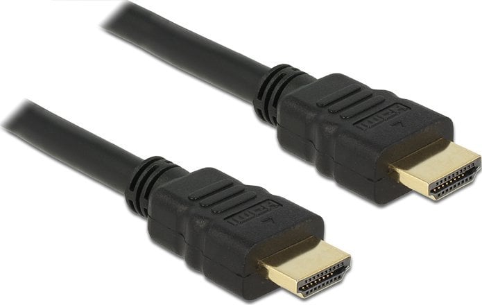 Delock cablu HDMI - HDMI 0,25 m negru (83352)