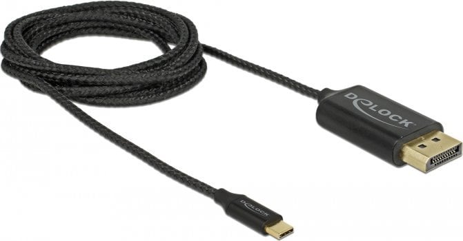 Delock Cablu USB USB-C - DisplayPort 2 m Negru (83710)