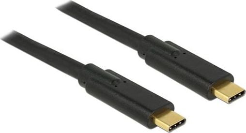 Delock Cablu USB USB-C - USB-C 2 m negru (85527)