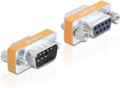 Adaptor Null Modem Sub-D 9 pin tata - mama, Delock - 65255