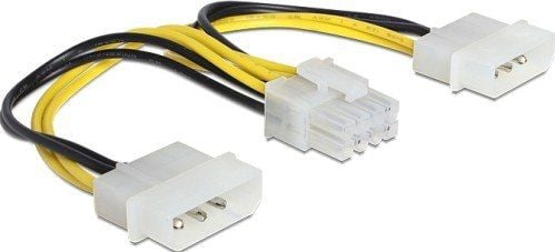 Delock Cablu DELOCK DELOCK 8Pin Eps(F) -2x Molex 4Pin 83410