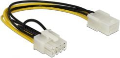 Cablu alimentare PCI Express 6 pini la 8 pini M-T, Delock 83775