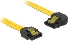 Cablu delock SATA kątowy 30cm galben (82824)