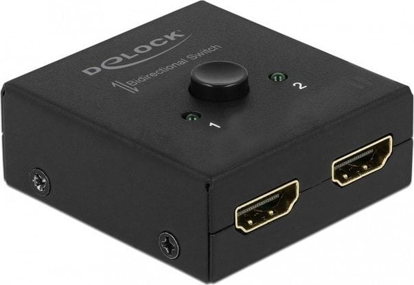 Delock Switch bidirektional HDMI 2 - 1 4k 60Hz kompakt Delock