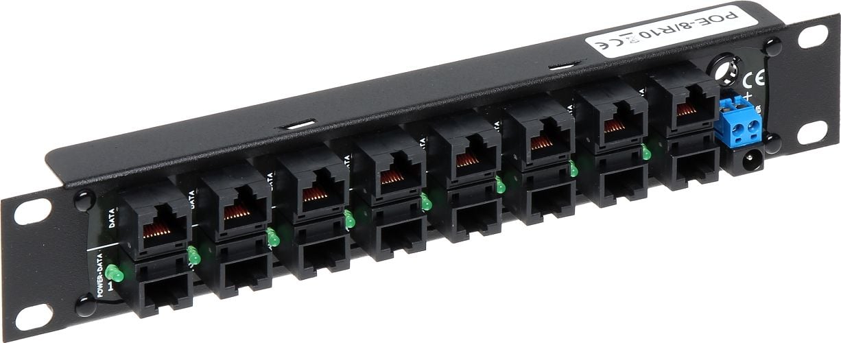 Panou de corelare Delta 10` 8x RJ-45 / 8x RJ-45 (POE-8/R10)