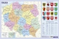 Demart Harta administrativă a Poloniei. Pad de birou - 261907