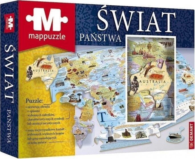 Demart Mappuzzle - Lumea statului