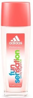 Deodorant Natural Spray adidas Fun Sensation, Femei, 75 ml