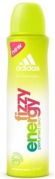 Deodorant Spray Adidas Fizzy Energy, 150 ml