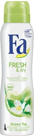 Deodorant spray Anti-perspirant Fa Fresh&amp;Dry Green Tea, 150 ml