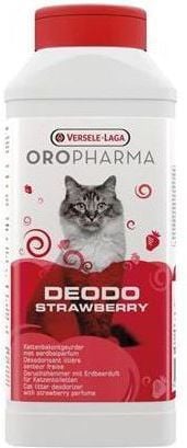 Deodorant tava litiera pentru pisici Oropharma, cu miros de Capsuni, 750 g
