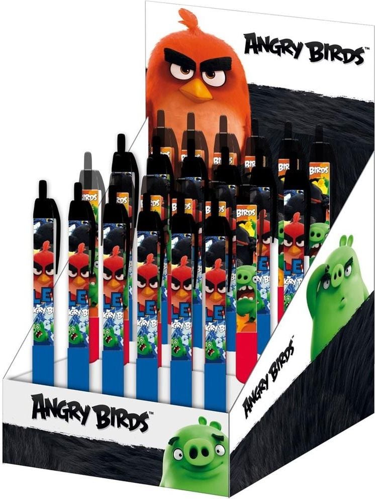 Derform Pen Angry Birds amestec de culori 36buc.