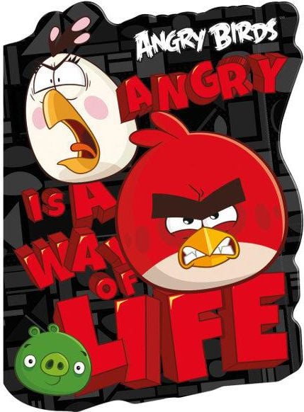 Derform Notes A6 Angry Birds - (DERF.NKA6AB)