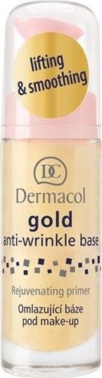 Baza de machiaj intineritoare Dermacol Gold Anti-Wrinkle Base, 20ml,netezire