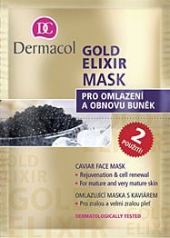 Mască Dermacol Gold Elixir de 16ml,Regenerator