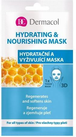 Dermacol Hydrating & Nourishing Mask Maseczka do twarzy 15ml