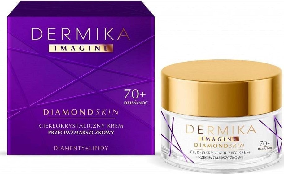 Dermika Dermika Imagine Diamond Skin 70+ Cremă antirid de zi și de noapte cu cristale lichide 50 ml