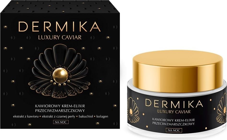 Dermika Dermika Luxury Caviar Crema de noapte antirid-elixir 50ml