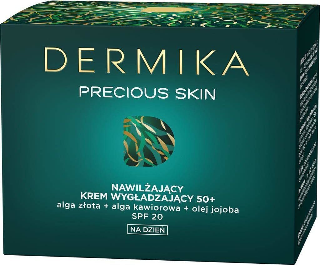 Dermika Dermika Precious Skin 50+ crema hidratanta de zi netezita SPF20 50 ml