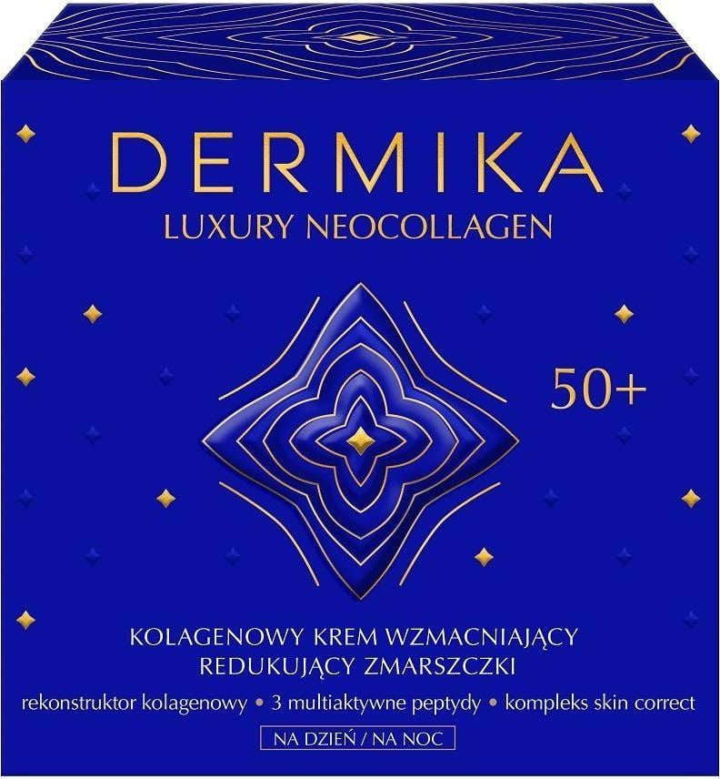 Dermika DERMIKA_Luxury Neocollagen 50+ crema de intarire a colagenului pentru reducerea ridurilor zi/noapte 50ml