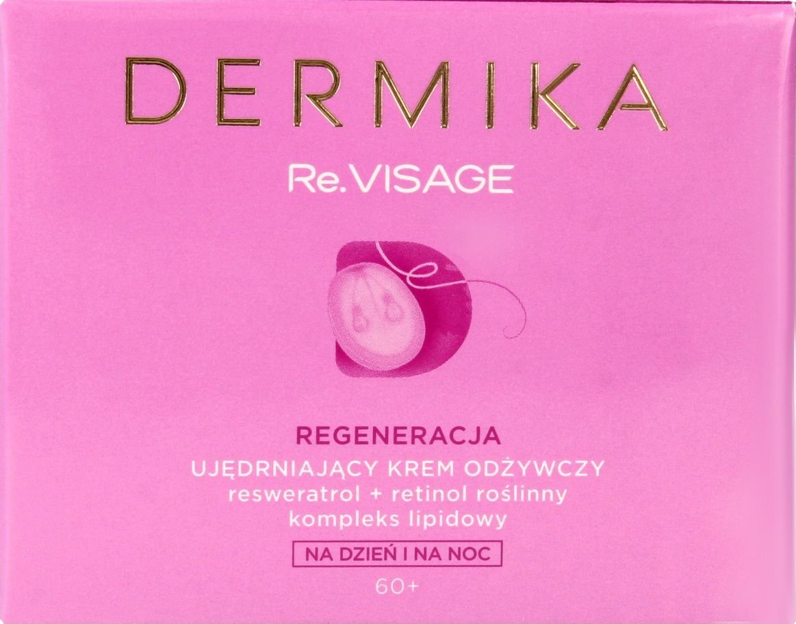 Dermika Re.Visage 60+ UjÄ™drniajÄ…cy Krem odÅ¼ywczy na dzieÅ„ i noc 50ml