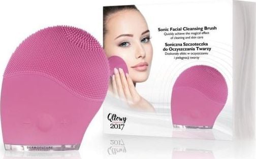 Aparate intretinere si ingrijire corporala -  Perie sonică pentru curățarea feței Dermofuture Technology 631983,roz