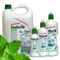 Detergent lichid de vase Ludwik, Menta, 5L