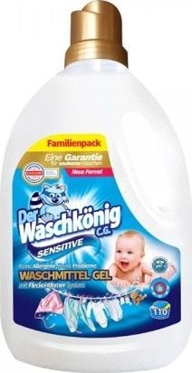 Detergenti speciali rufe - Detergent Lichid Der Waschkonig Rufe Copii, 3.305L, 110 Spalari