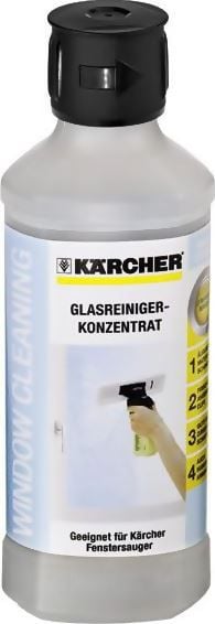 Detergent lichid Karcher RM 500 pentru geamuri, 500 ml
