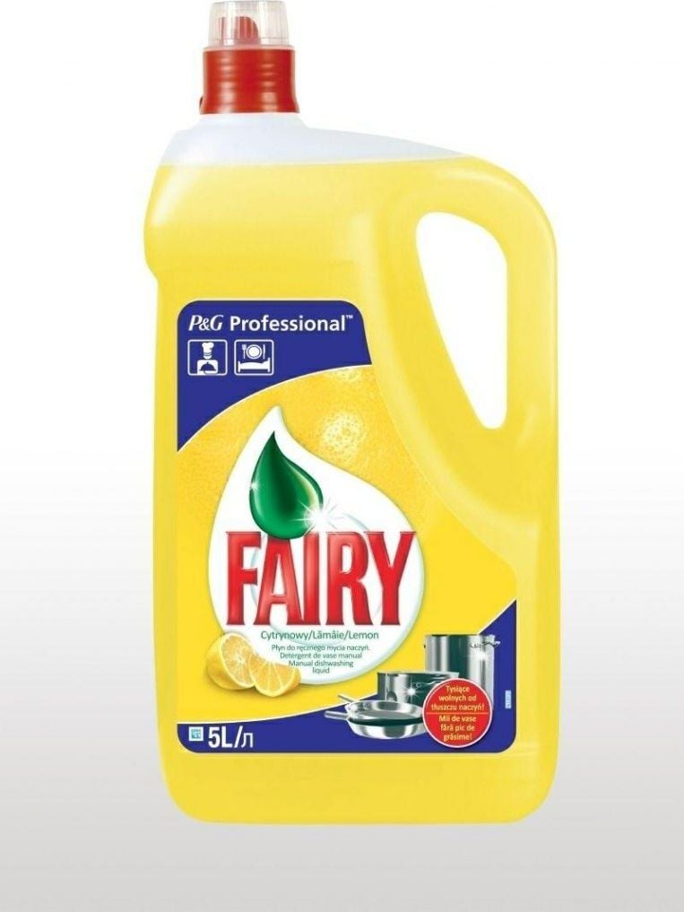 Detergent vase Fairy Professional Lemon, 5L
