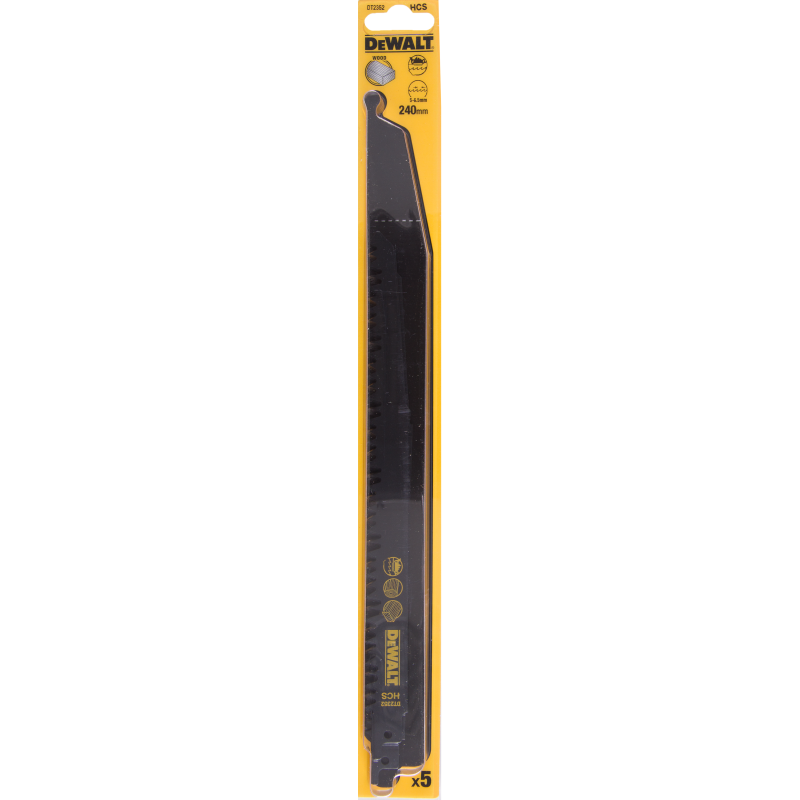 Panza de fierastrau alternativ DeWALT-DT2352-QZ , pentru lemn , 240 mm